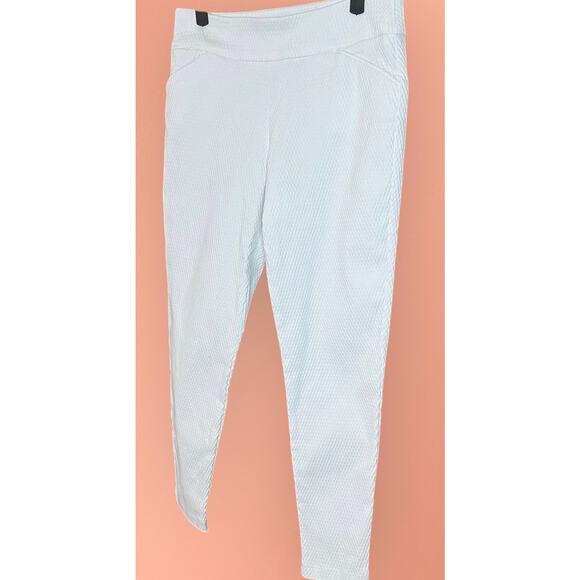 Versona White Honeycomb Pants Size 8 - Picture 4 of 5
